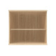 Core Wooden Bookcase - 5 Heights 